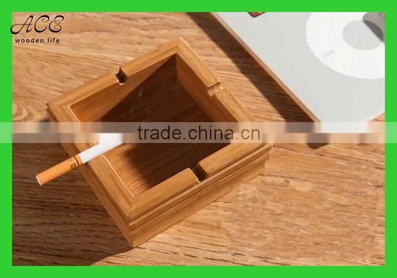 bamboo ashtray