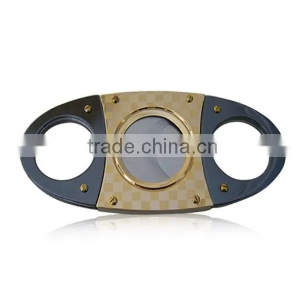 Promotional Gift Cigar Cutter Custom Logo Stainless steel Cigar Knife