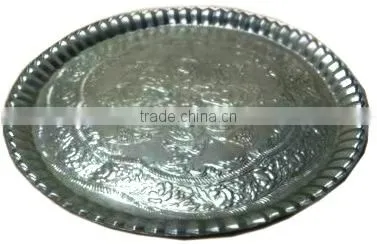 Antique Embossed Charger Plate