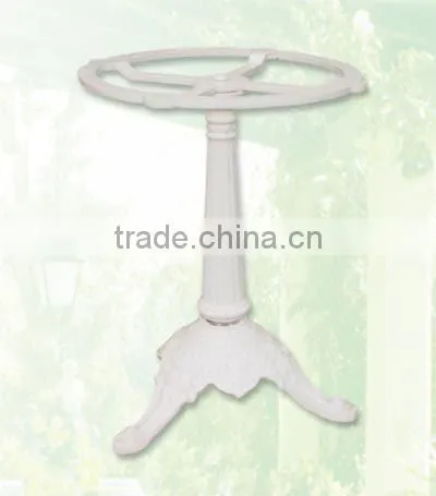 backrest cast iron outdoor garden table base for sale