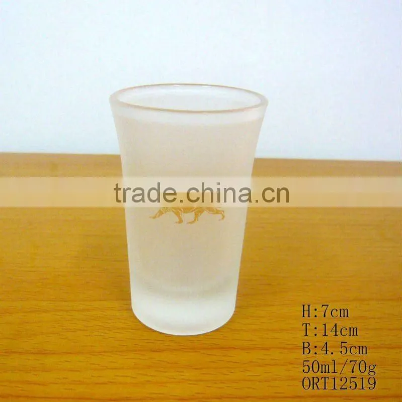 clear shot glass