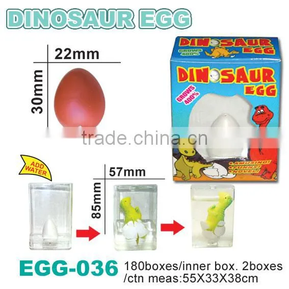 Grow Plastic Dinosaur Egg Toys