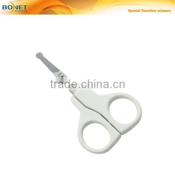 S94004 LFGB certificated ABS with embossed flower manicure instruments and scissors