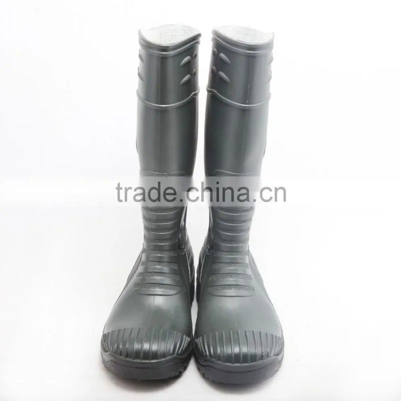 CSA impact and penetration resistance PVC waterproof gumboots safety rain boots