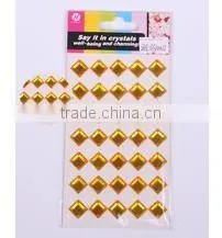 self-adhesive mirror letter stickers