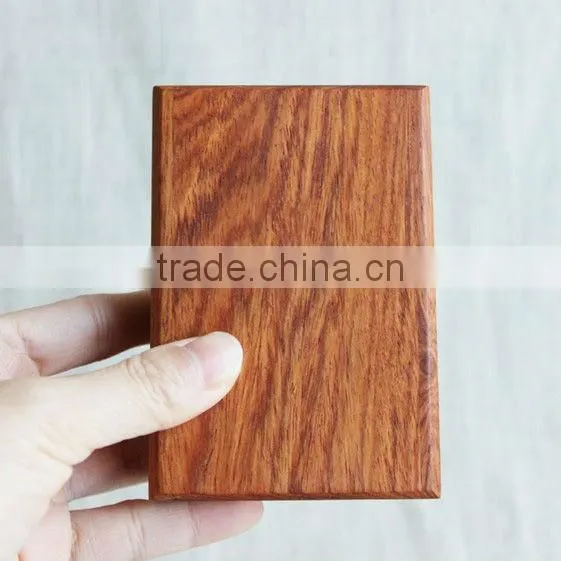 Handmade wooden cigarette box