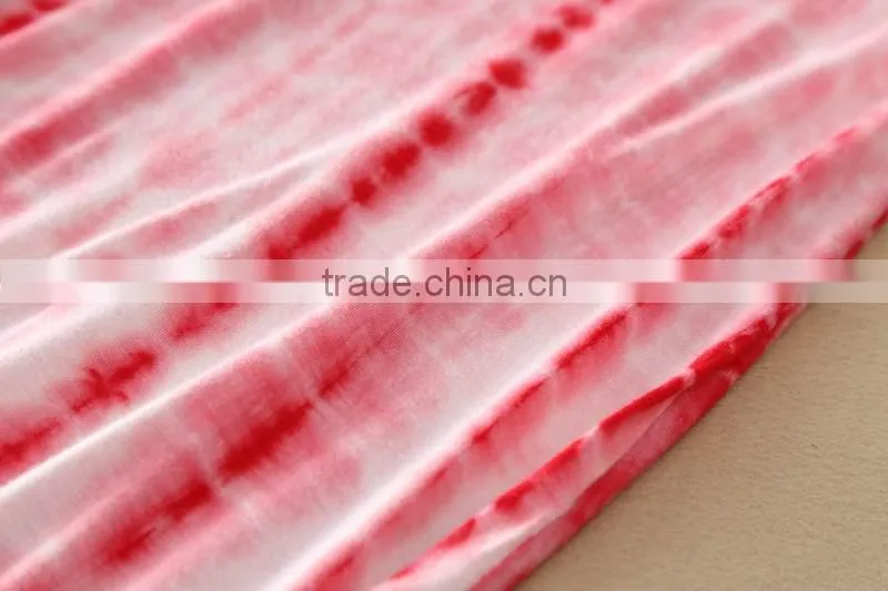 women Tie Dye Maxi rayon Skirt, summer skirt, casual skirt