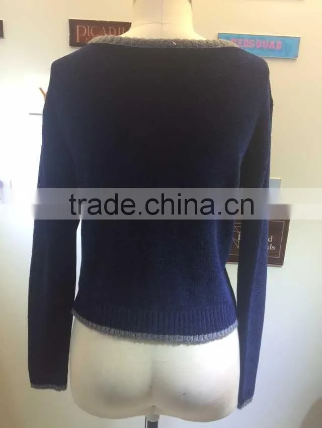 2015 new design Knitted Sweater
