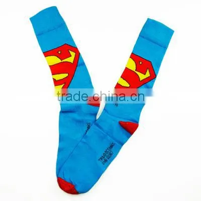 custom cartoon young boy socks