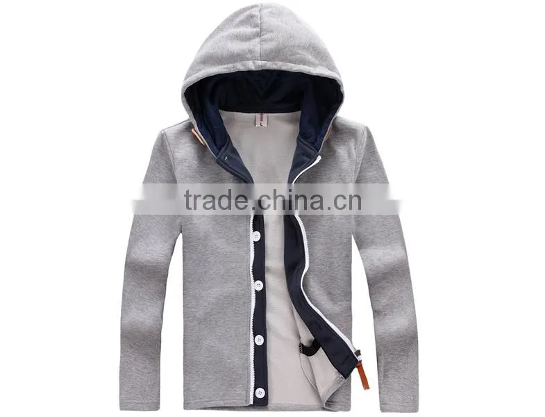 China factory Thick winter men cheap 100% polyester blank hoodies