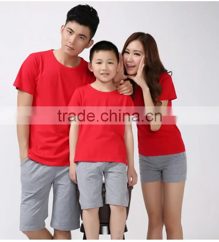 new fashion 2016 summer childrens t-shirts for family clothes mother father son family t shirts cotton parent-children tops
