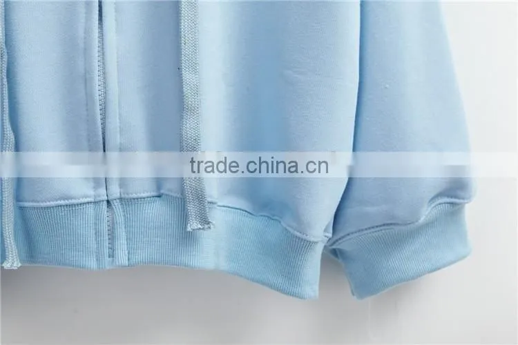 Custom OEM Fashion Wholesale Ladies Hoody /Hot Selling Women Casual Dress