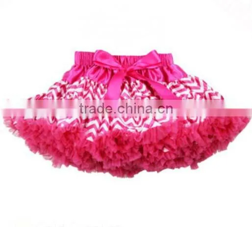 Children's Boutique Super Fluffy Drop Ballet Ruffled Satin Belt Bow Tutu Chiffon Party Clothing Girls' Fluffy Pettiskirts