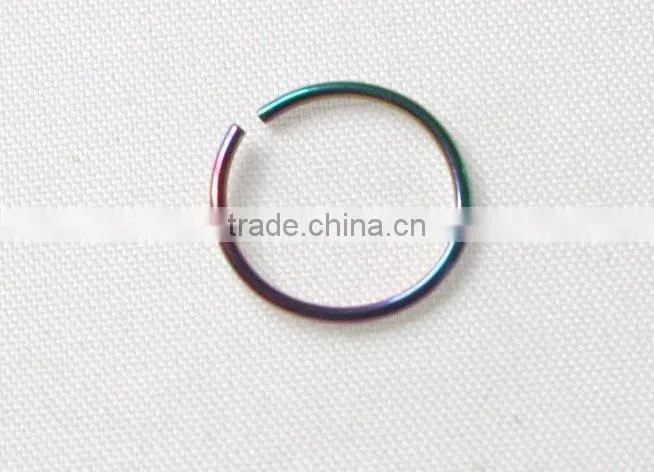 Full Annealed Captive Ring ,body piercing jewelry