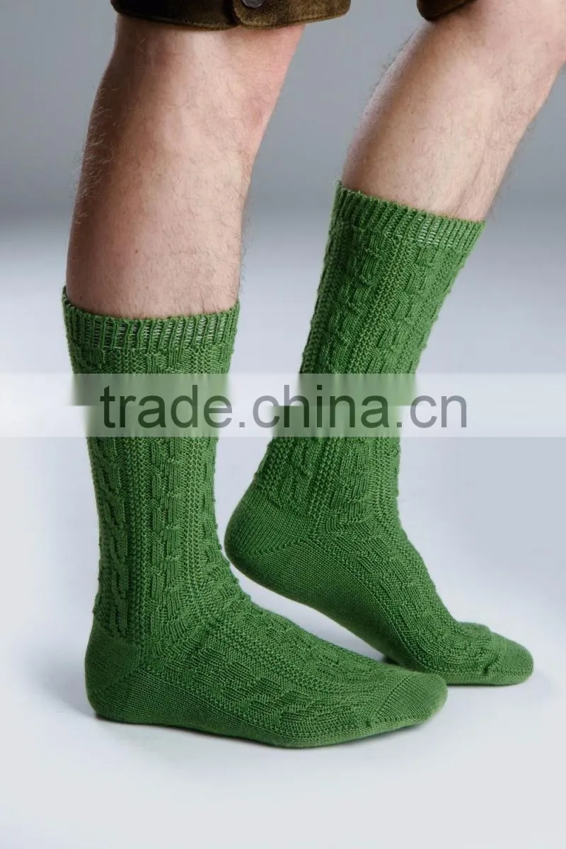Bavarian short Sock (Green )