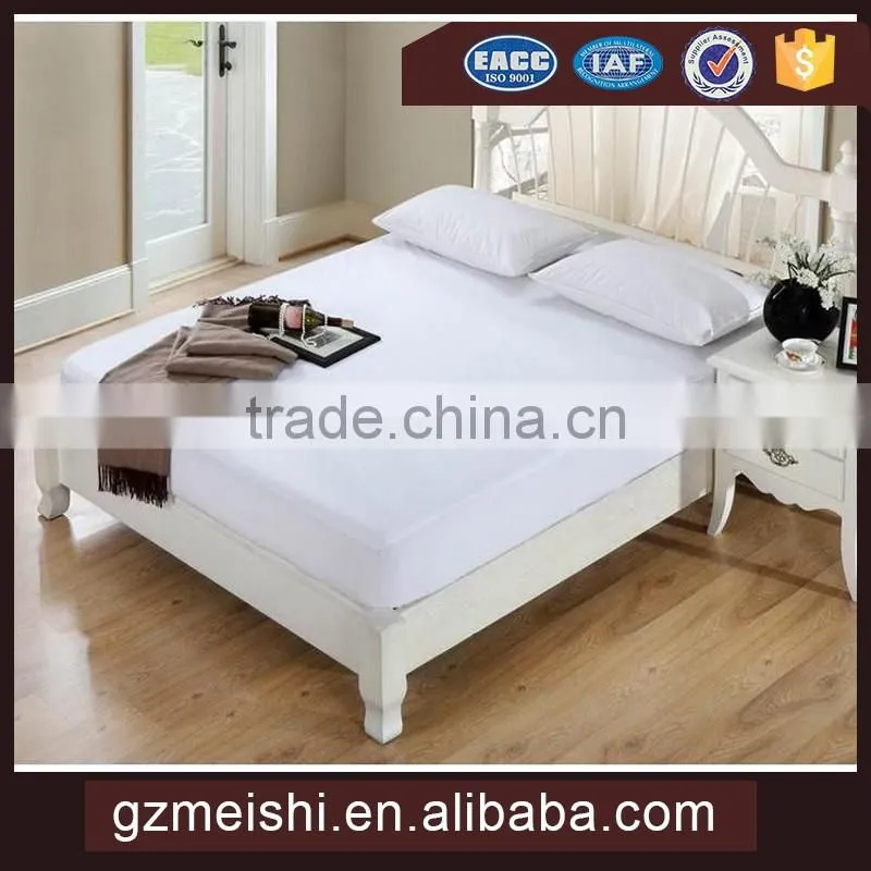 Factory price terry mattress protector waterproof terry fitted mattress cover