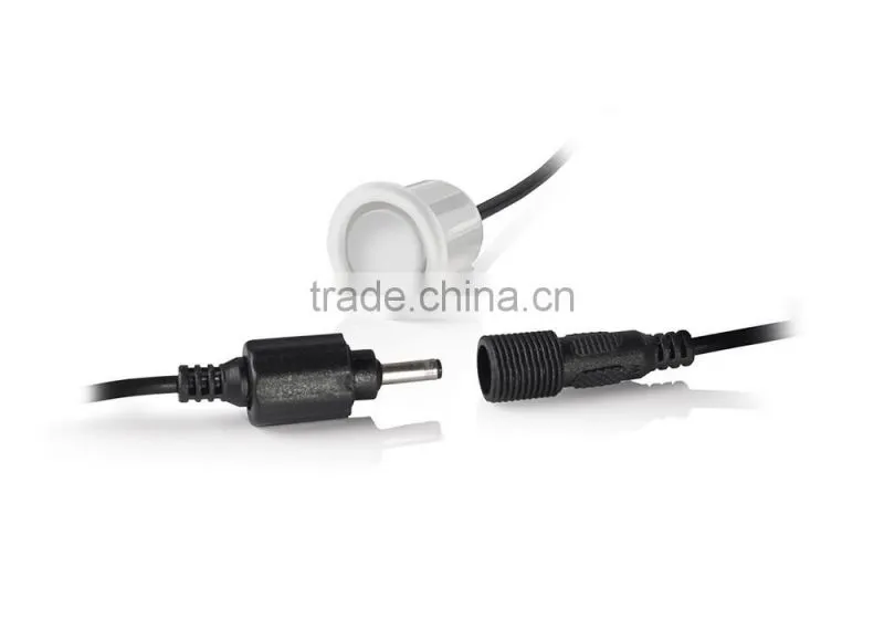 LED Car Reverse parking sensor with waterproof connector rear 4 sensors