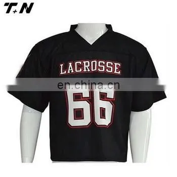 100% polyester full sublimation custom lacrosse jersey