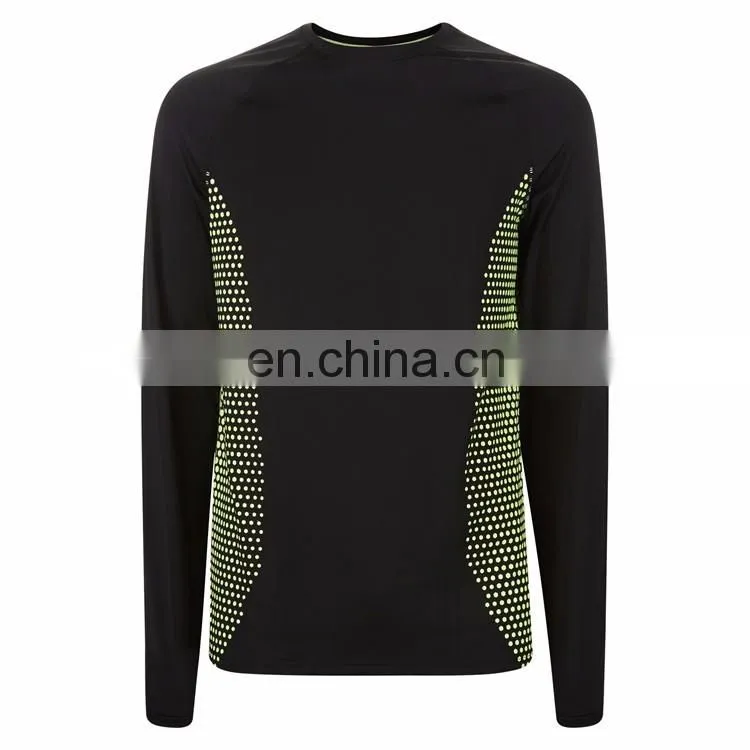 Green Dotted Long Sleeved T shirt custom