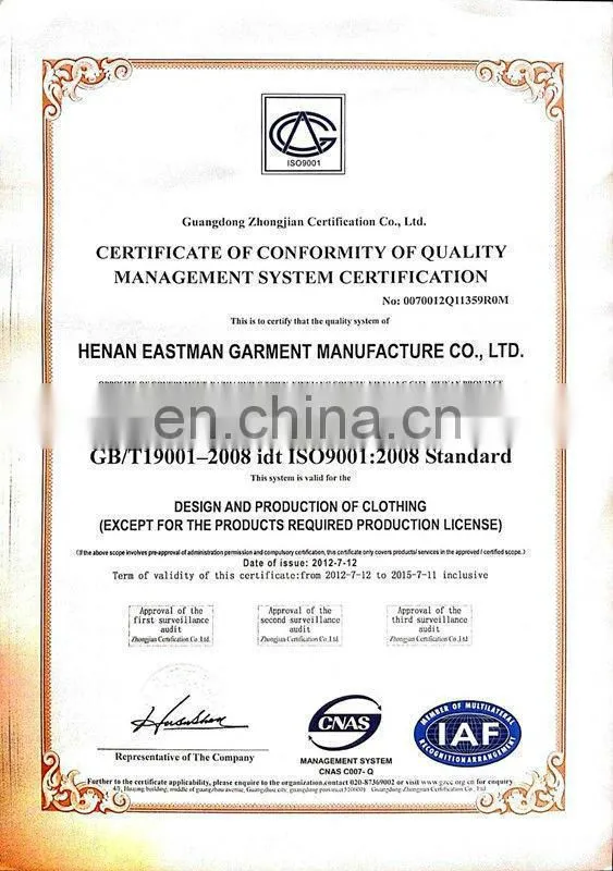 Factory outlet OEM workwear overall coverall