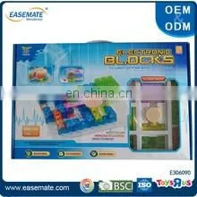 Kids 115pcs electronic integrated circuit building blocks toys
