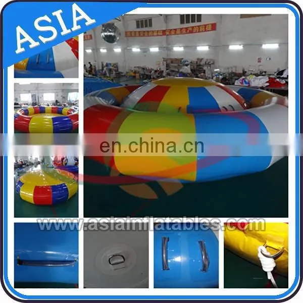 Inflatable Towable Disco Boat, Inflatable Water Sports Equipment Games For Sale
