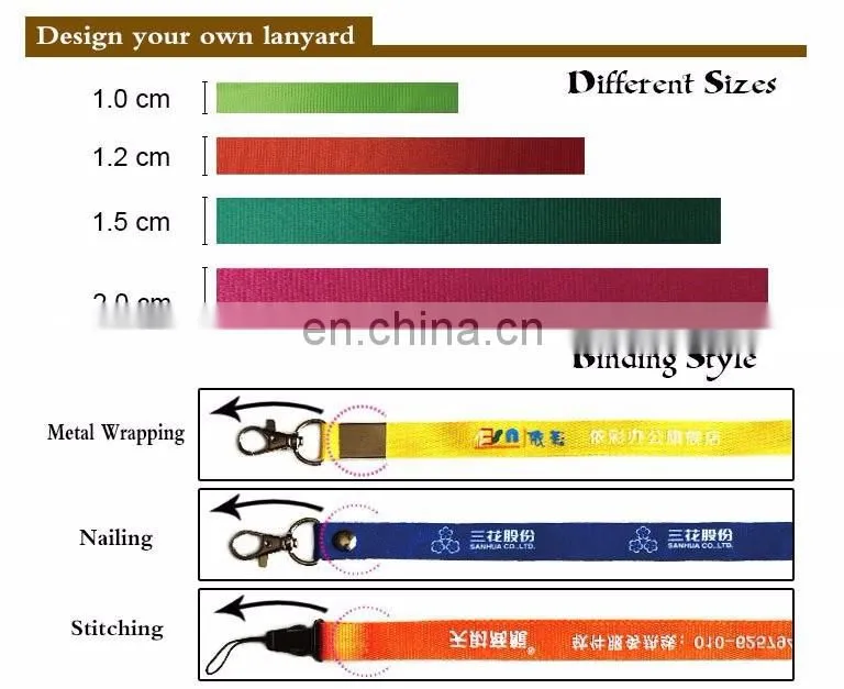 Water bottle holder lanyard with custom design