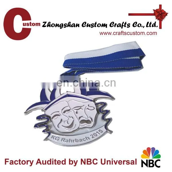 2013 custom cheap 3D logo cut out sports medals