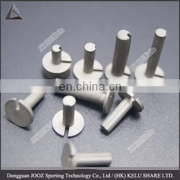Tungsten weight vent slot golf shaft plug weight tungsten plug with slot