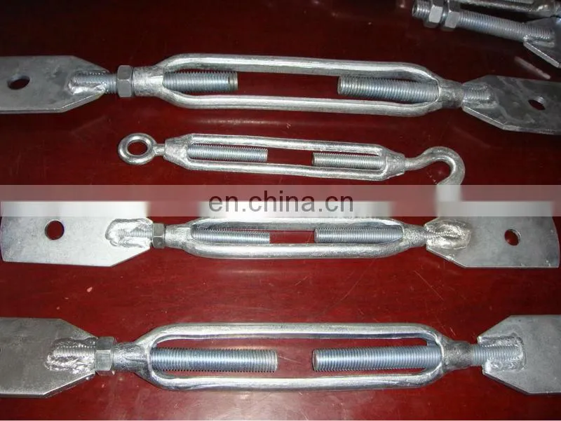 welded carbon steel Hamburger turnbuckle heavy duty turnbuckle