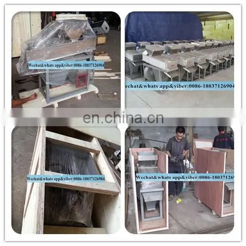 Africa peanut using Automatic Peeling Peanut Shell Machine and Peanut Cleaning Machine