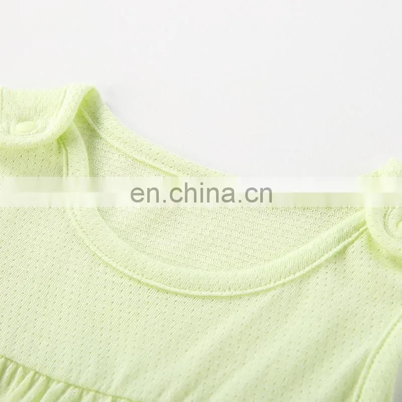 Girls Clothes Baby Clothes Summer Cool and Breathable Female Baby Rompers Korean