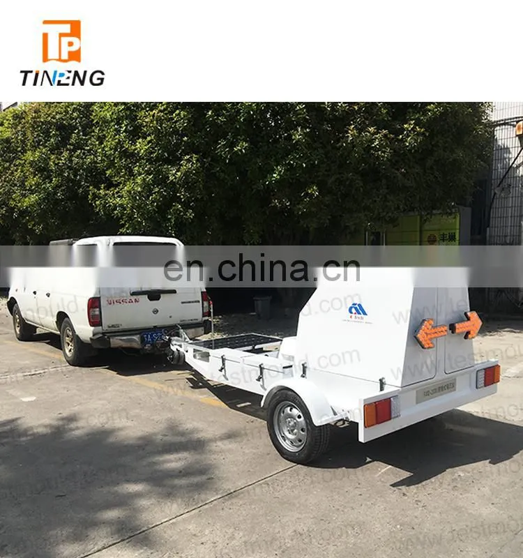 Trailer mounted Pavement Falling Weight Deflectometer FWD