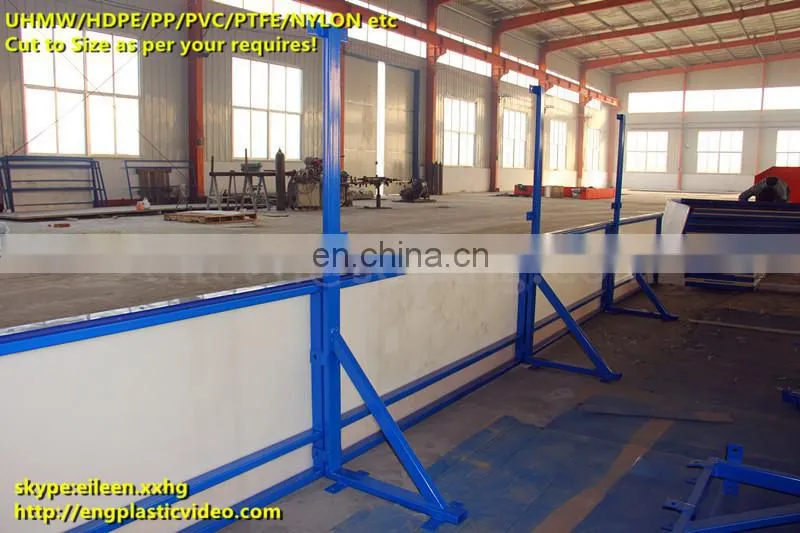 Excellent Self-lubricating UHMWPE synthetic ice rink,ice skating rink,hockey shooting ice rink with hdpe board