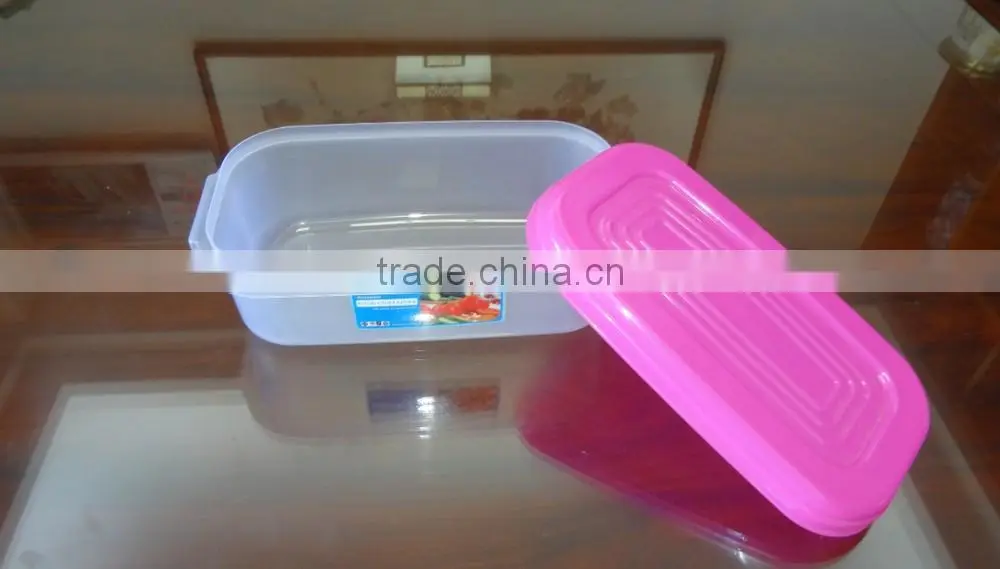 3.5L rectangular plastic food storage container, storage box