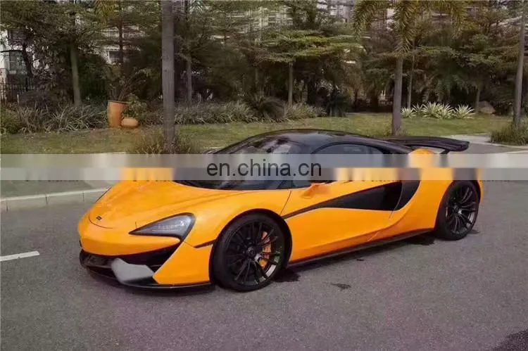 cool P1 carban fiber material spoiler position for McLaren 570S auto tuning parts