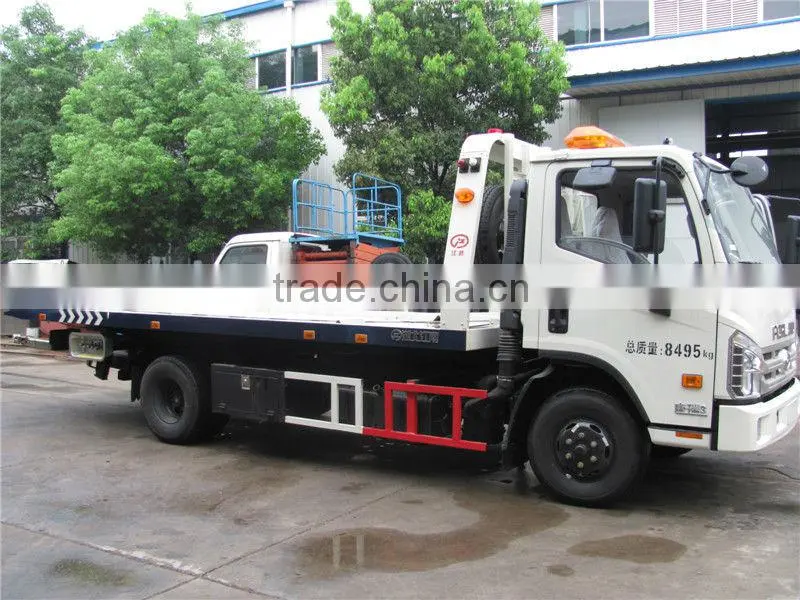 Howo wrecker truck with platform