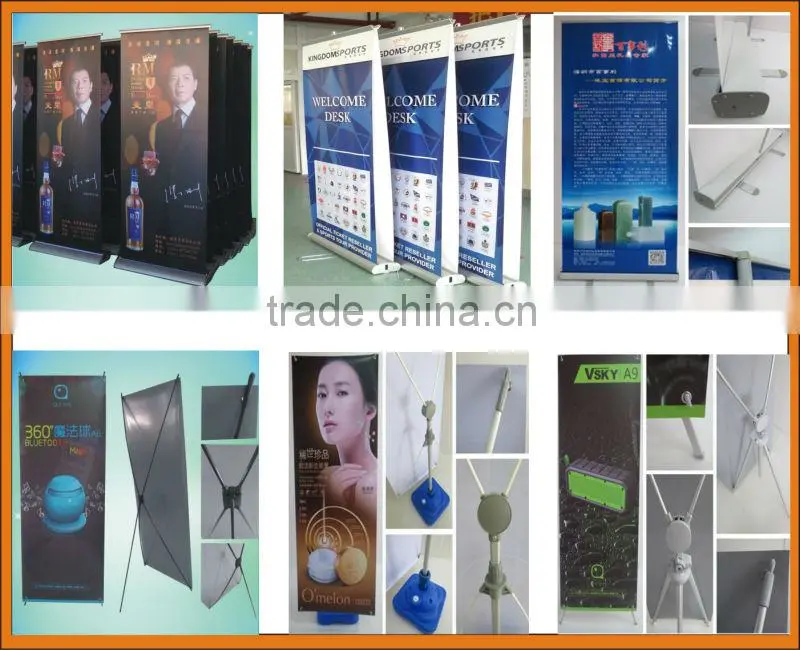 high quality advertising retractable aluminum printed roll up banner stand-Ly