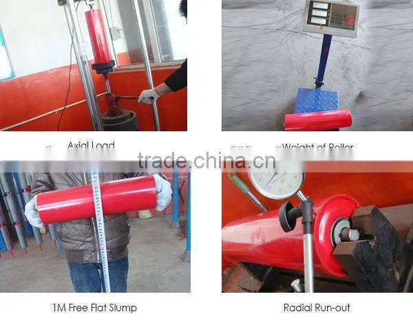 overhead trolley conveyor with rubber lagging pulley and gear box