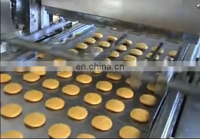 cup cake processing line with bake rotary oven tunnel oven