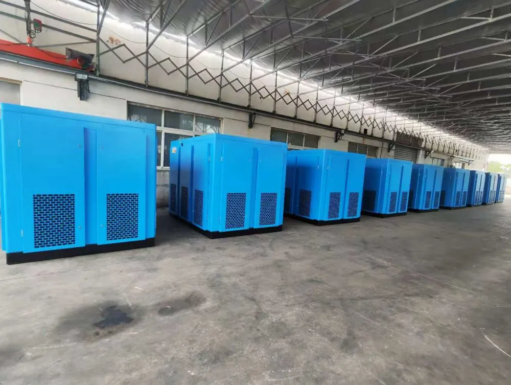 Permanent magnet variable-frequency screw air compressor