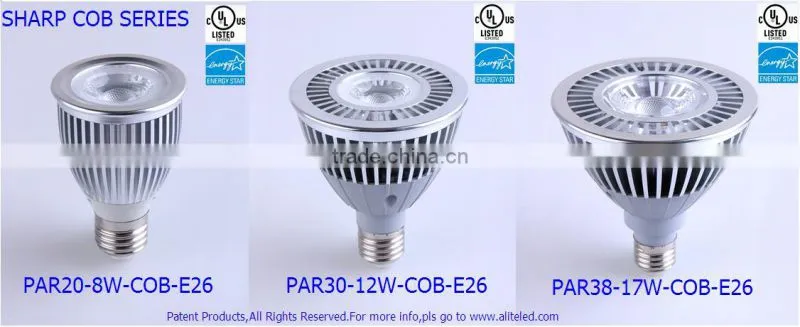 Alite ul cul 12w sharp COB energy star Par30 led