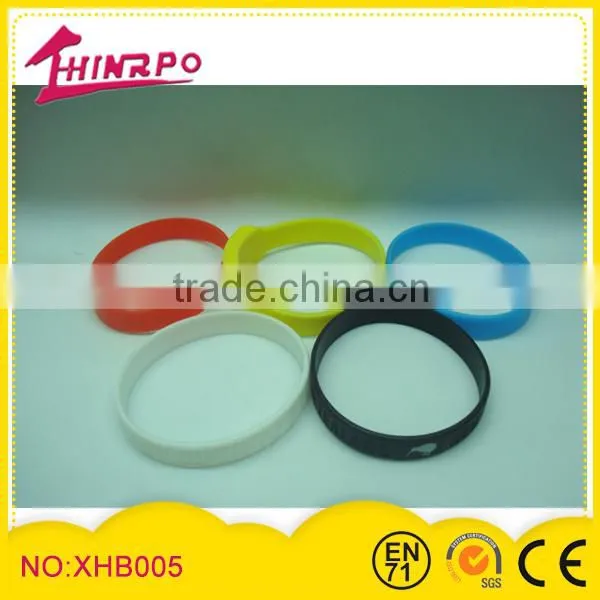Wholesale customized Silicone Wristband,Promotion Silicone Bracelet, bet selling Wrist Band