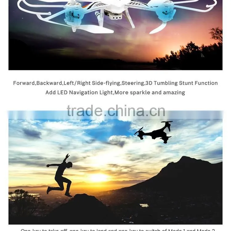 newest CX-33W-TX WIFI function and R/C function compatibly HD camera LED lights