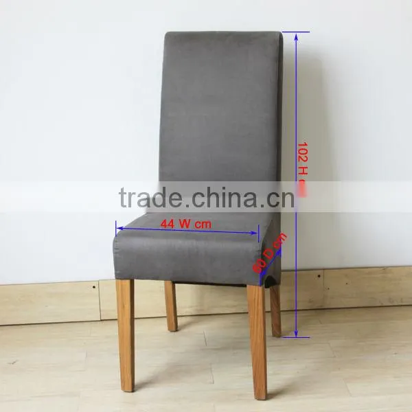 RCH-4065-2 Vintage Wood Stacking Chairs Fabric Dining Chair