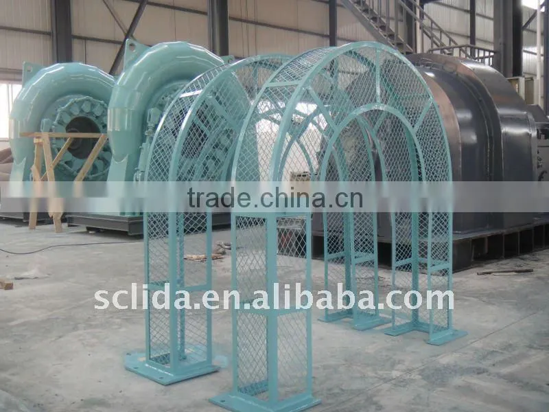 hydroelectric equipment for small/medium plant