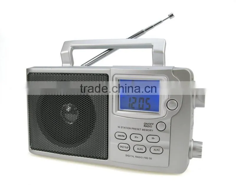 Top Quality Compact AC DC Digital Tuning PLL Radio