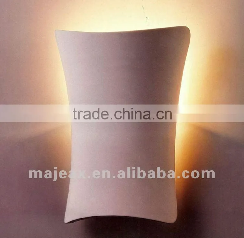 horse saddle E14 socket plaster gypsum indoor wall lamp