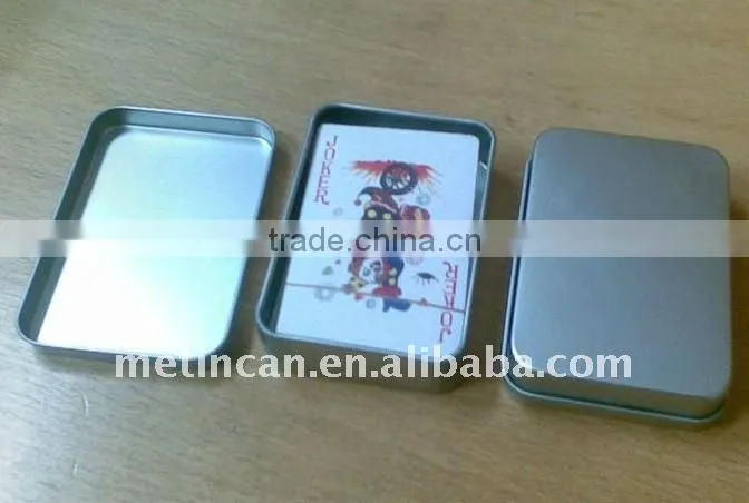 Metal Box For Playing Card package