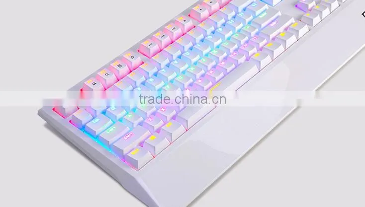 Big palam rest ergonomic gaming computer keyboard